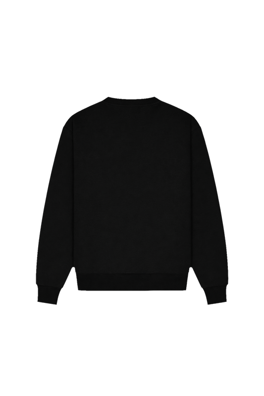 One Day It Will All Make Sense Black Heavyweight Crewneck Sweatshirt