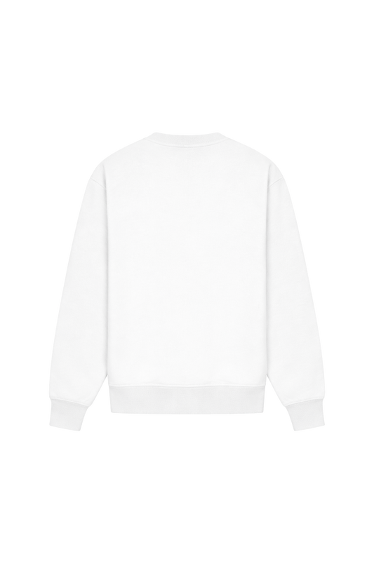 One Day It Will All Make Sense White Heavyweight Crewneck Sweatshirt