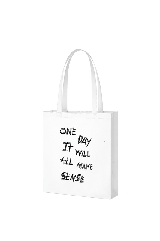 One Day It Will All Make Sense Cotton Tote Bag